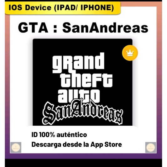 Gta san andreas IOS (ipad/iphone)