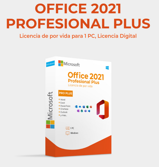 Office 2021 professional plus (1 pc)