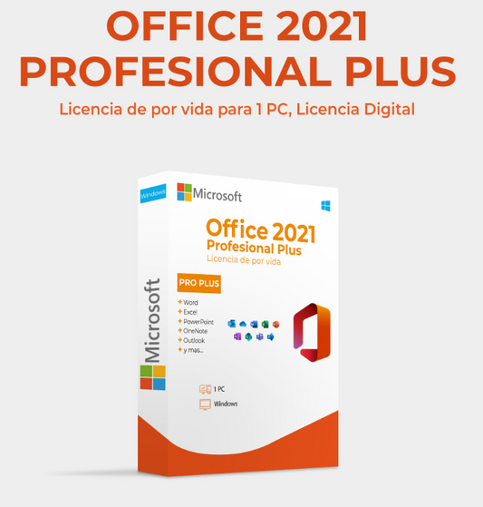 OFFICE PROFESIONAL PLUS (2021-1 PC)💻