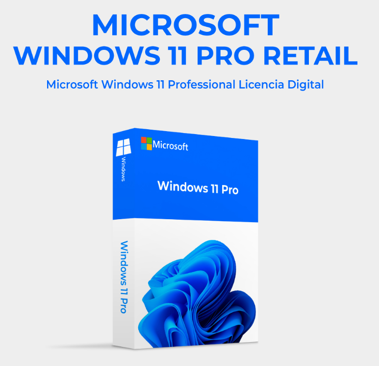 Windows 11 pro reatil – Rod Cuentas